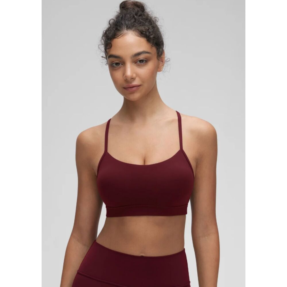 CRZ Yoga Butterluxe Y Back Spaghetti Thin Strap Bra